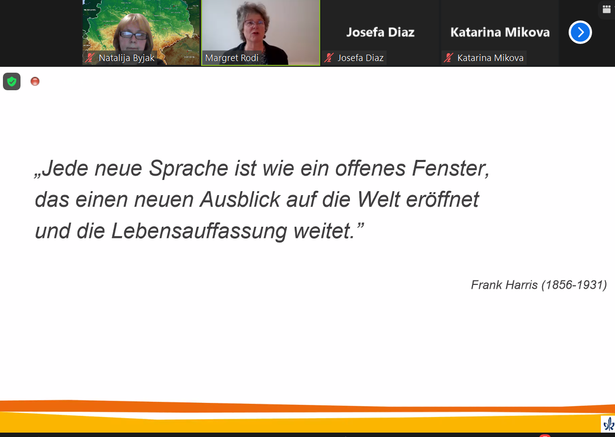 Лейтмотивом стали слова ірландського романіста Френка Гарріса